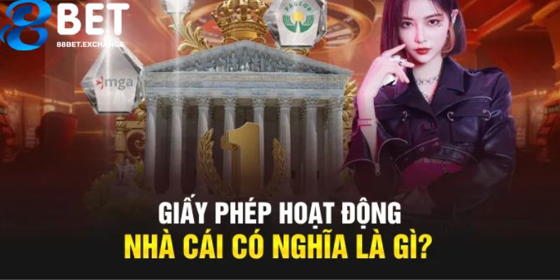 Giấy  phép kinh doanh của 88bet hiểu là gì?